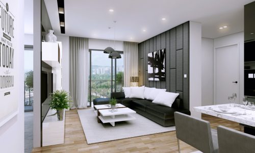 CHÍNH CHỦ CHO THUÊ CĂN HỘ CHUNG CƯ ECO GREEN CTY 2PN 1VS 55M2 ĐỒ FULL CHI MANG VALI VÀO Ở