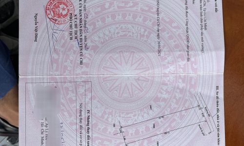 Chính Chủ bán đất nhà vườn Hồ Văn Tắng- Tân Phú Trung,510m2,mặt đường bê tông 5m,SHR.