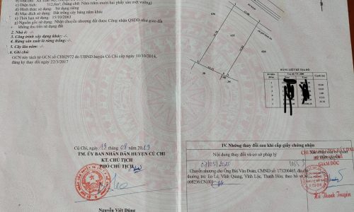 Bán lô đất vườn xanh 554m2 đường Cây Trôm Mỹ Khánh,xã Thái Mỹ-Củ Chi.SHR