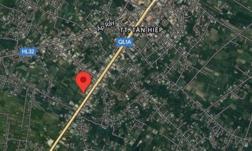 Bán Nhà Mặt Tiền QL1A Gần Ngã Tư Lương Phú – Châu Thành – Tiền Giang – Gía Thương lượng