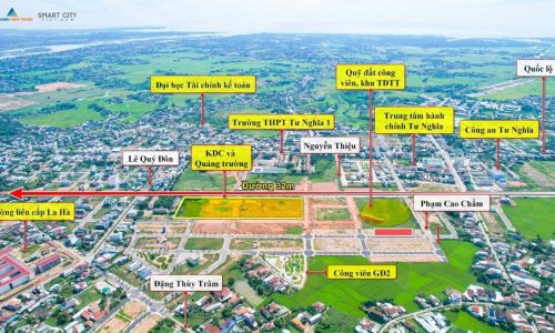 Chỉ Còn 2 Lô Ngoại Giao Giá Đẹp Đất Nền Trung Tâm Hành Chính Huyện Tư Nghĩa_Quảng Ngãi