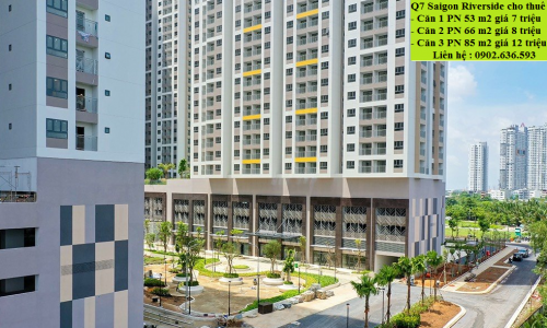 Cho thuê Shophouse dự án Q7 Saigon Riverside giá rẻ 25 triệu/tháng tiện kinh doanh