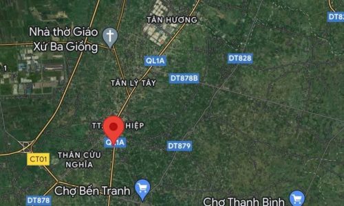 Bán Đất Mặt Tiền QL1A Châu Thành Tiền Giang Giá Thương Lượng