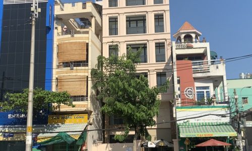 Cho thuê tòa nhà văn phòng , khách sạn quận 6 mặt tiền đường lớn ,dtsd 665m2 giá 140tr 1 tháng