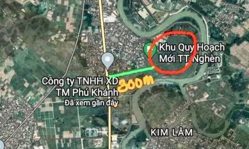 ĐẤT TRUNG TÂM THỊ TRẤN NGHÈN 200M MẶT ĐƯỜNG 12M