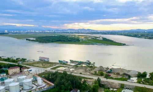 SIÊU PHẨM ĐẤT VEN SÔNG LAM 2 MẶT TIỀN