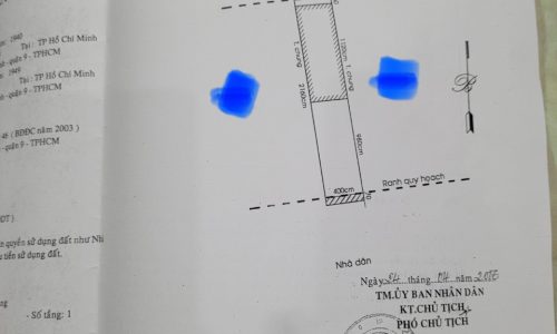 Nhà mặt tiền đường 12 phước bình DT 86m cấp 4 giá đầu tư