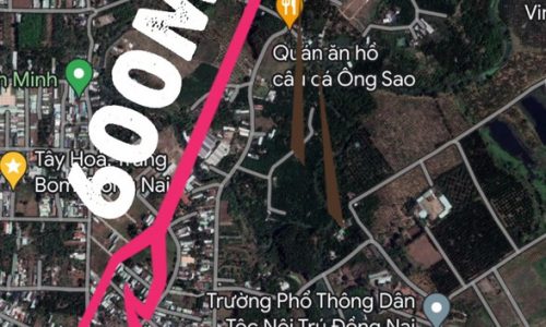 Đất sào 2 mặt tiền nằm ngay quôc lộ 1A giá chỉ 1tỷ4