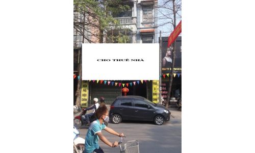 CHO THUÊ NHÀ MẶT PHỐ VIEW ĐẸP TRƯỚC SAU
