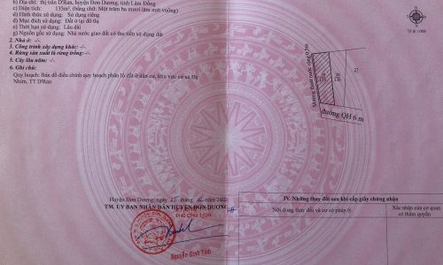 BÁN ĐẤT CHÍNH CHỦ – FULL THỔ CƯ KHU ĐÔ THỊ