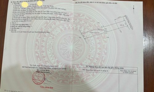 Đất sổ sẳn 5x38m cần ra gấp giá 800tr thương lượng