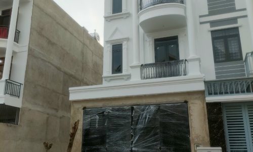 Nhà KDC centana trường lưu diện tích 100m, đúc 2 lầu