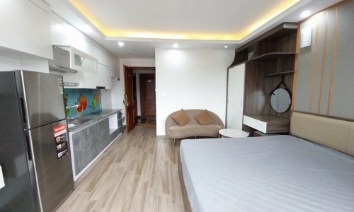 Cho thuê CHDV Studio Trích Sài, Hồ Tây. View hồ Full đồ cực xịn. Dt 32m2 Chỉ 7tr