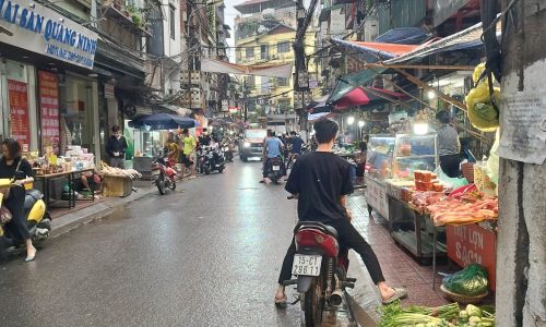 MINH KHAI, MẶT CHỢ GỐC ĐỀ , VỈ HÈ , Ô TÔ TRÁNH, 33 M2, 4 TẦNG, MT 8 M, KINH DOANH ĐỈNH, GIÁ 7,7 TỶ.