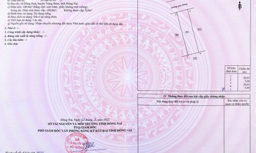Đất Nề Đồng Nai Vị Trí Đẹp, Sổ Hồng Riêng, Giá Rẽ