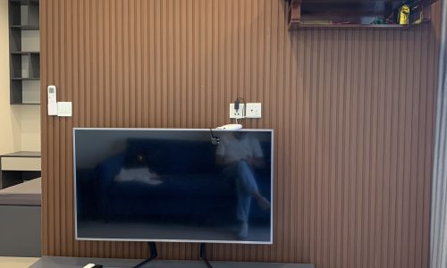 Cho thuê chung cư Vinhome Smart City 1N+1 full đồ đẹp rẻ giá 8.5tr/tháng