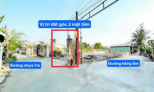 Còn Duy nhất 1 Lô Đất Đẹp 2 MẶT TIỀN Giá Đầu Tư, Vị Trí Trung Tâm Tp Biên Hòa