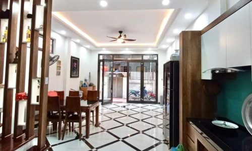 Nhà đẹp ở ngay, full nội thất 44m x 5T x 7.2 tỷ  Trần Thái Tông Cầu Giấy