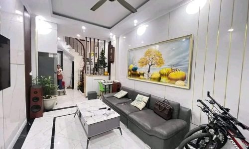 BÁN NHÀ NGÃ TƯ SỞ – 5TẦNG MỚI ĐẸPHÀNG XÓM ROYAL CITY – Ô TÔ ĐỖ CỔNG 3.7 tỷ