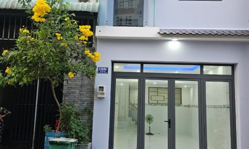 Nhà mặt tiền đường 539 phước long B, diện tích 40m đúc 1 lầu