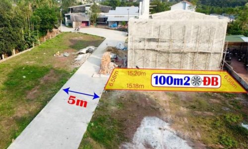 Bán đất 100,6m2 Kiệt oto Thanh Hải, P. Thủy Xuân, Huế! Gần nhà máy nước Quảng Tế.