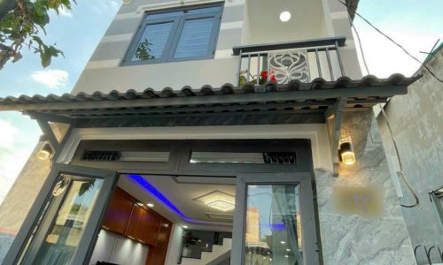 Bán nhà xây mới 1 lầu 62m2 Nguyễn Văn Quá,Quận 12,giá 950 triệu.