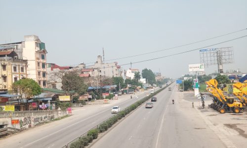 Bán nhà 4 tầng mặt đường QL5A, Chợ Cái – Văn Lâm – Hưng Yên. 8 tỷ – lh 0835459289