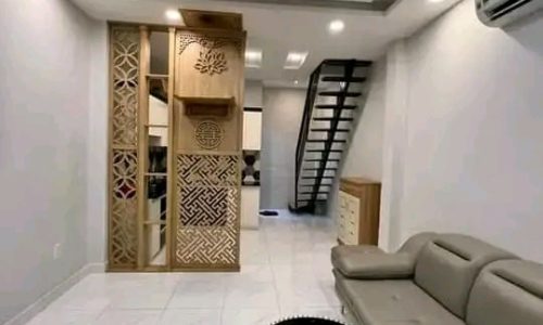 Nhà quận 8 đẹp y hình, tặng nội thất cao cấp vào ở liền.