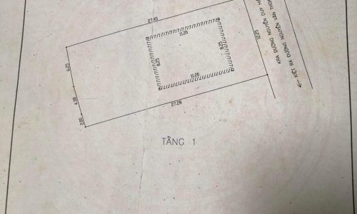 Bán nhà mặt đường Thủ Khoa Huân. Dt 343m ngang 13m. Giá 23 tỷ.