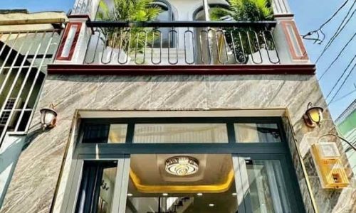 Nhà mới xây cực đẹp cho gia đình mới ra riêng, Giá chỉ 880 Triệu, Hóc Môn