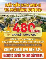 Bán Đất nền ngay VSIP 2 Bến Cát Bình Dương