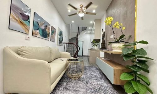 BÁN NHÀ NGÕ VĂN CHƯƠNG,5 TẦNG KHÉP KÍN,TẶNG NỘI THẤT THÔNG MINH,GẦN PHỐ,27M2,MT:2,8M