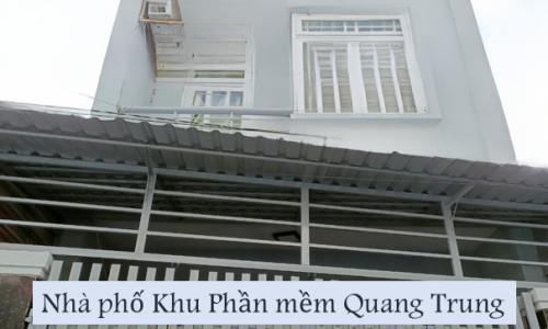 CHÍNH CHỦ đi nước ngoài cần bán gấp nhà phố Khu Phần Mềm Quang Trung (Cách QL1A 300m)