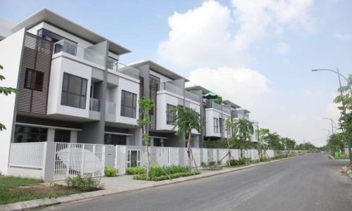 Bán nhà phố Châu Âu,mặt tiền QL1A,THÂN CỮU NGHĨA