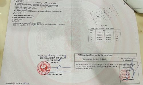 Lô đât HXH đường lò lu diện tích 60m giá tốt