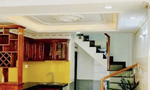 BÁN NHÀ GÒ XOÀI, 4 TẦNG CỨNG 4x10M, HẺM XE HƠI, MỚI HIỆN ĐẠI CHỈ 4,4 TỶ