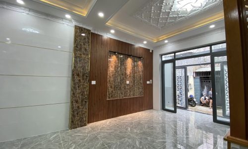 LÊ VĂN QUỚI, 2 TẦNG, NGANG KHỦNG 6M,60m2, HẺM XE HƠI, Ở NGAY CHỈ 4.39 TỶ