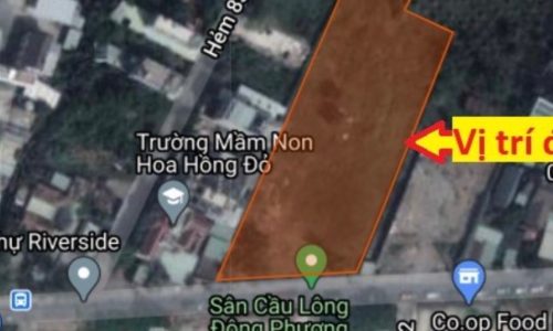 Lô đất mặt tiền Nguyễn Duy trinh phú hữu DT 5.50mm vị trí đẹp,