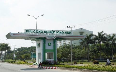 BÁN XƯỞNG 9500m2 KHU CÔNG NGHIÊP LONG HẬU