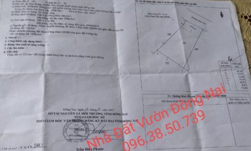 Bán 25m Đất Mặt Tiền Đường ĐT763. Định Quán – Đồng Nai, Giá chỉ 250tr/m ngang.