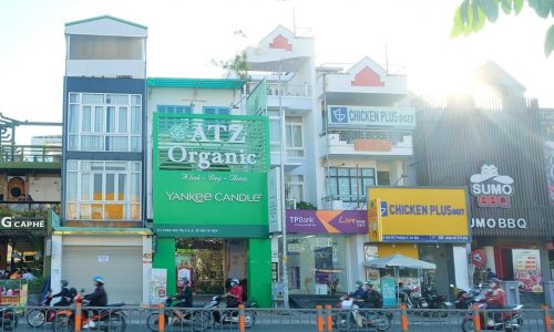 Cho thuê nhà mặt tiền Phan Văn Trị, Bình Thạnh 4m7x25m