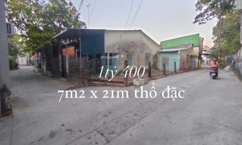 Bán nhà rộng 2 mặt hẻm ngay trung tâm Thành Phố Sóc Trăng Giá rẻ 1 tỷ 400 triệu