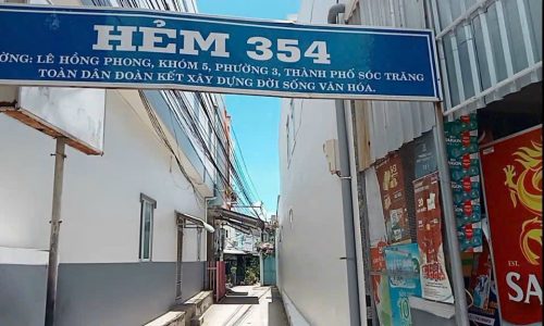 Cần bán nhà hẻm 354 đường Lê Hồng Phong Sóc Trăng Giá 1 tỷ 300 triệu