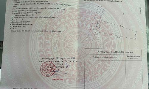 Siêu Dự Án Đất Nền Tuy Phong – Đất Nền Sổ Đỏ Biển KDC Phước Thể