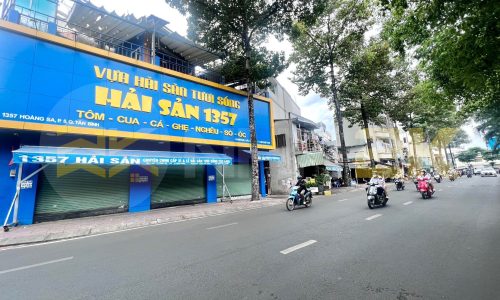 Cho thuê căn góc 3 mặt tiền đường Hoàng Sa phường 5 Tân Bình