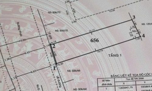 Bán nhà mặt tiền chợ Trần Quang Cơ, q12. 4x18m 1 lầu 3PN. Giá giảm 6,85 tỷ