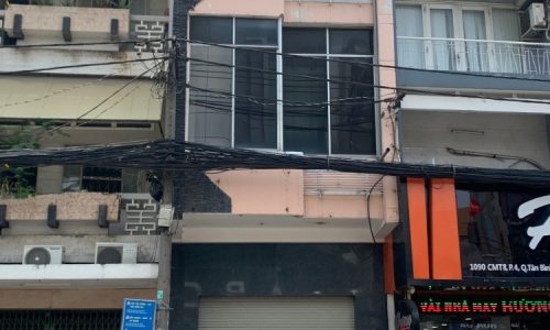 Cho thuê nhà mặt tiền 4.5x25m đường Cách Mạng Tháng 8 quận Tân Bình