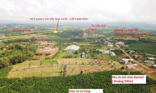 Khu nghĩ dưỡng sinh thái Windy Hill Thác Đambri- Nút giao cao tốc Bảo Lộc Giầu Dây- Giá chỉ 7tr/m2