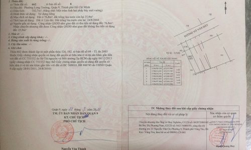 Lô đất mặt tiền võ văn hát DT 103m giá tốt vị trí đẹp