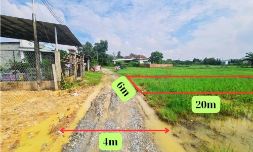Bán lô đất 110m2 gần Ngã 3 Cây Xoài, đường Hùng Vương, Gò Dầu,Tây Ninh